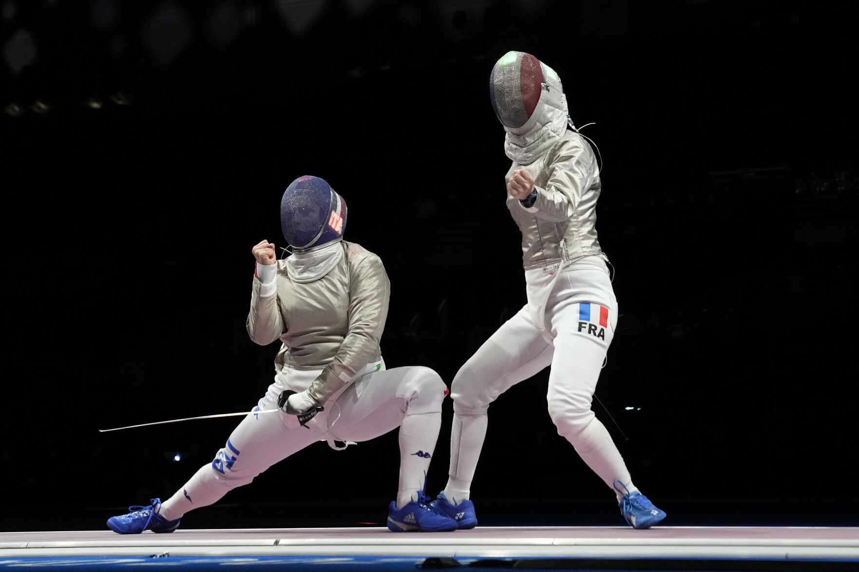 APTOPIX Tokyo Olympics Fencing